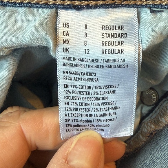 American Eagle Outfitters Blue Skinny Jeans - Picture 6 of 6